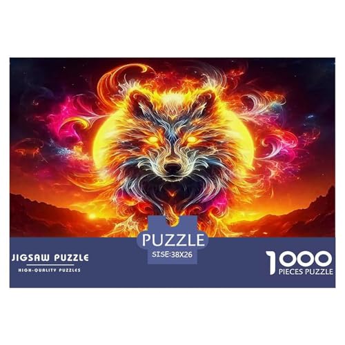 Wolf Puzzle Animal 1000-teiliges Klassische Puzzlespiele Für Erwachsene Teens Kinder 1000 Teile Feiertags- Und Reisegeschenke Feiertags- Und Reisegeschenke 38x26cm/1000pcs Wolf Puzzle Animal 1000-teiliges Klassische Puzzlespiele Für Erwachsene Teens Kinder 1000 Teile Feiertags- Und Reisegeschenke Feiertags- Und Reisegeschenke 38x26cm/1000pcs von OTBSDNKZZ