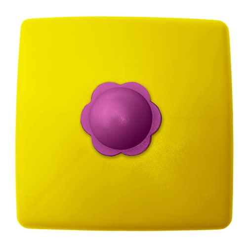 OTITU JUST Fun Pfostenabdeckkappe vierkant aus Kunststoff 95x95 mm – Gelb OTITU JUST Fun Pfostenabdeckkappe vierkant aus Kunststoff 95x95 mm – Gelb von OTITU