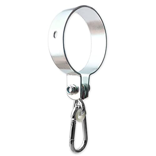 OTITU Schaukelhaken mit Karabinerhaken, Metallschaukelklemme Ø80 mm, für Hängeschaukeln, Spielplatz, Kinder, Metall, Privatgebrauch OTITU Schaukelhaken mit Karabinerhaken, Metallschaukelklemme Ø80 mm, für Hängeschaukeln, Spielplatz, Kinder, Metall, Privatgebrauch von OTITU