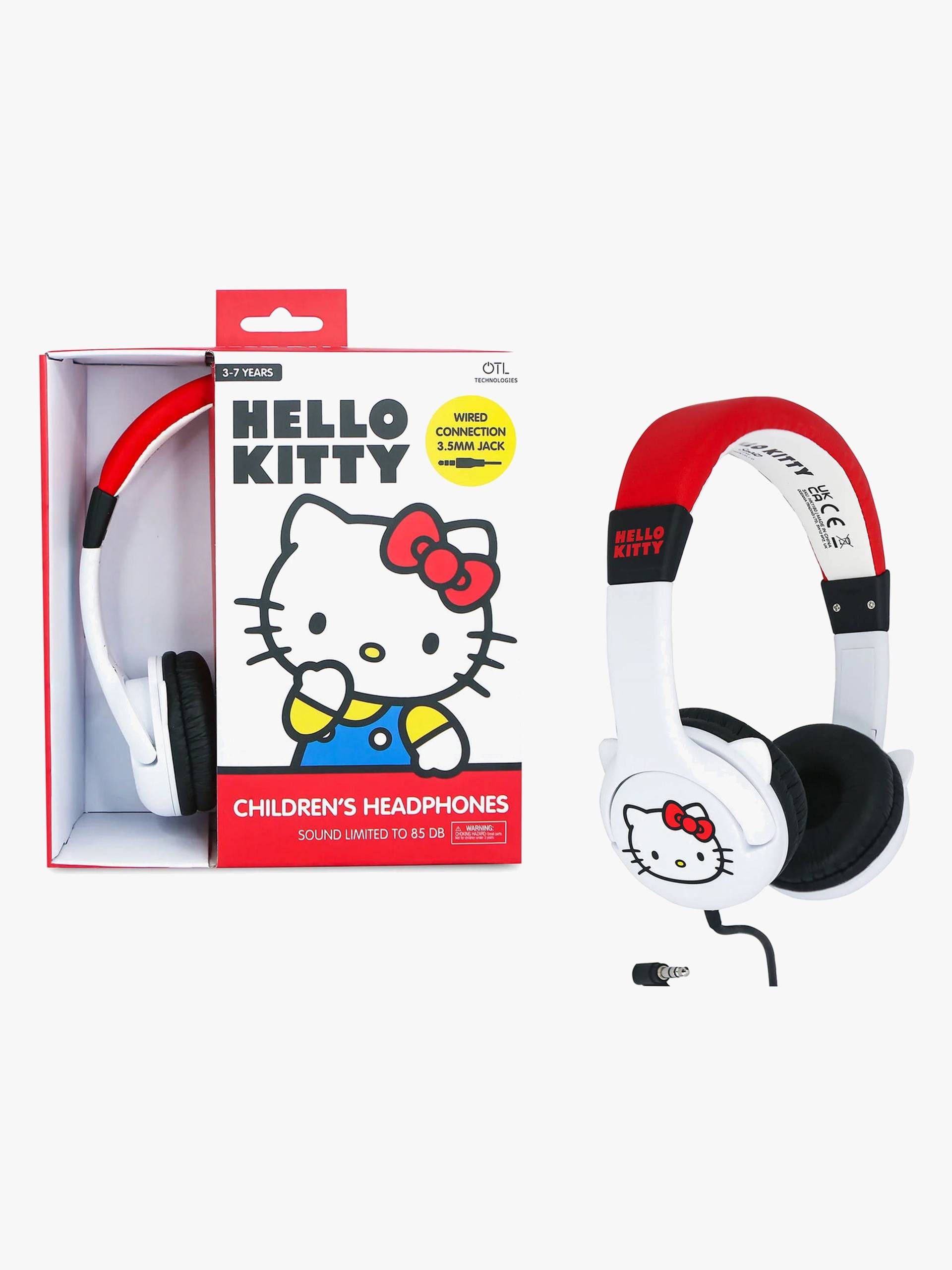 Hello Kitty Kopfhörer mit Ohren 85dB von OTL Technologies