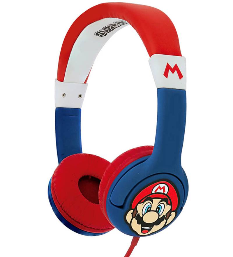 OTL Kopfhörer - Super Mario - Junior On-Ear - Mario - Rot/Bl - OTL - One Size - Kopfhörer OTL Kopfhörer - Super Mario - Junior On-Ear - Mario - Rot/Bl - OTL - One Size - Kopfhörer von OTL
