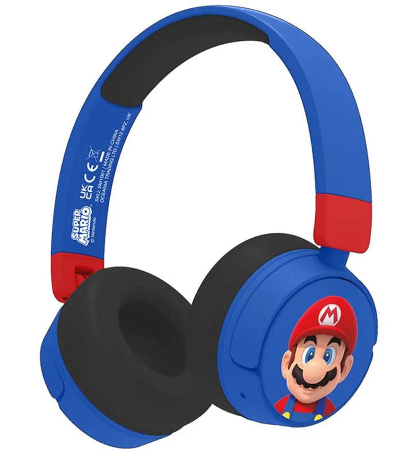 OTL Kopfhörer - Super Mario - On-Ear Kids - Kabellos - Blau/R - OTL - One Size - Kopfhörer OTL Kopfhörer - Super Mario - On-Ear Kids - Kabellos - Blau/R - OTL - One Size - Kopfhörer von OTL
