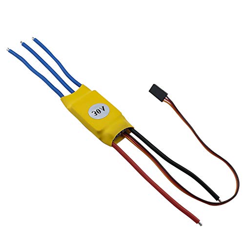 1 Stk XXD 30A RC Bürstenloser Motor Elektrischer Geschwindigkeitsregler ESC Gelb Für Flugzeug Quadcopter Drohne Modell Hubschrauberteile von OTOTEC