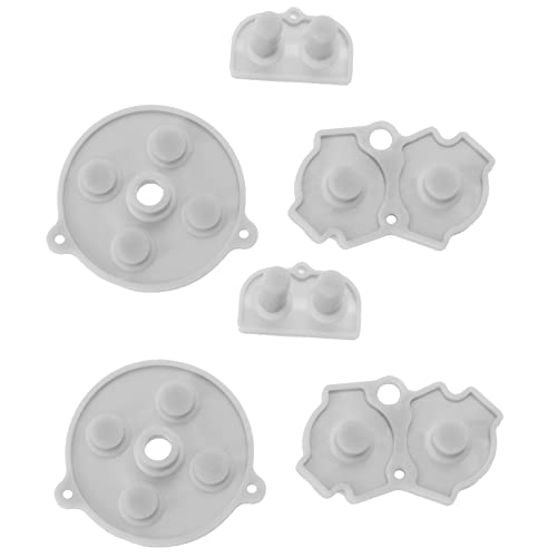 OTOTEC 2 Sets Leitfähige Gummipads Kompatibel mit Nintendo Game Boy Advance GBA Konsole Tasten Controller Kontakt Taste Pad Ersatzteile Grau OTOTEC 2 Sets Leitfähige Gummipads Kompatibel mit Nintendo Game Boy Advance GBA Konsole Tasten Controller Kontakt Taste Pad Ersatzteile Grau von OTOTEC