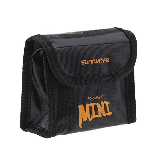 OTOTEC Batteriesichere Tasche, Aufbewahrungstasche, feuerfest, explosionsgeschützt, Ladeschutz für 3 Li-Po-Akkus, kompatibel mit DJI Mavic Mini OTOTEC Batteriesichere Tasche, Aufbewahrungstasche, feuerfest, explosionsgeschützt, Ladeschutz für 3 Li-Po-Akkus, kompatibel mit DJI Mavic Mini von OTOTEC
