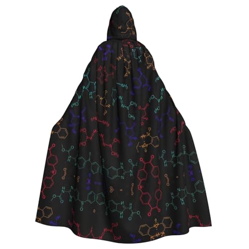 OTTKGGA Color Formula Kapuzenumhang, Zauberer-Umhang, Sensenmann, Vampir-Party, Halloween, Erwachsene, Cosplay, Bühnenkostüme OTTKGGA Color Formula Kapuzenumhang, Zauberer-Umhang, Sensenmann, Vampir-Party, Halloween, Erwachsene, Cosplay, Bühnenkostüme von OTTKGGA