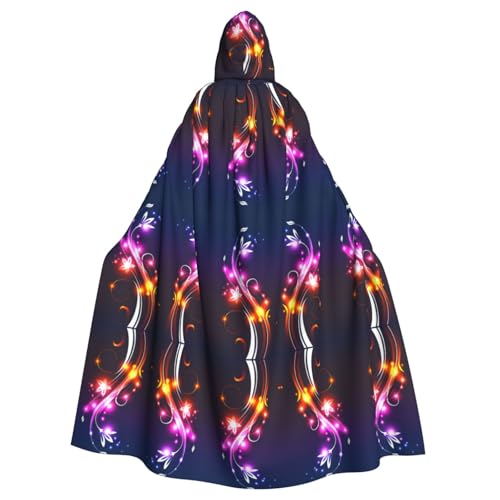 OTTKGGA Coole dekorative Blumen Kapuzenumhang Zauberer Umhang Sensenmann Vampir Party Halloween Erwachsene Cosplay Bühne Kostüme OTTKGGA Coole dekorative Blumen Kapuzenumhang Zauberer Umhang Sensenmann Vampir Party Halloween Erwachsene Cosplay Bühne Kostüme von OTTKGGA