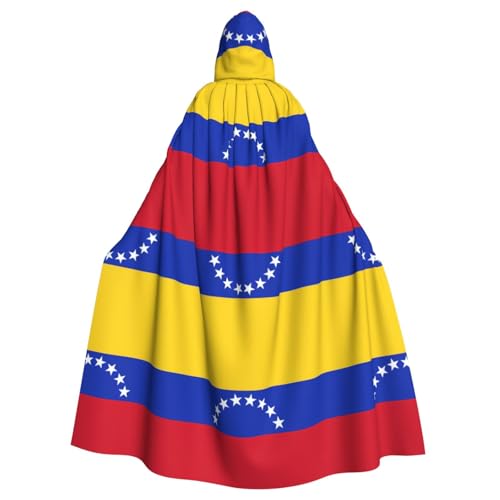 OTTKGGA Flagge von Venezuela Kapuzenumhang Zauberer Umhang Sensenmann Vampir Party Halloween Erwachsene Cosplay Bühnenkostüme OTTKGGA Flagge von Venezuela Kapuzenumhang Zauberer Umhang Sensenmann Vampir Party Halloween Erwachsene Cosplay Bühnenkostüme von OTTKGGA