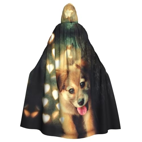 OTTKGGA Flauschiger Welpen-Umhang mit Kapuze, Zauberer-Umhang, Sensenmann, Vampir-Party, Halloween, Erwachsene, Cosplay, Bühnenkostüme OTTKGGA Flauschiger Welpen-Umhang mit Kapuze, Zauberer-Umhang, Sensenmann, Vampir-Party, Halloween, Erwachsene, Cosplay, Bühnenkostüme von OTTKGGA