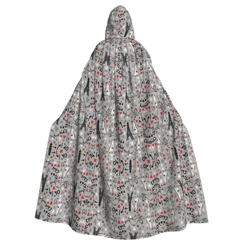 OTTKGGA Französisches Modell, Frettchen, Kapuzenumhang, Zauberer-Umhang, Sensenmann, Vampir-Party, Halloween, Erwachsene, Cosplay, Bühnenkostüme OTTKGGA Französisches Modell, Frettchen, Kapuzenumhang, Zauberer-Umhang, Sensenmann, Vampir-Party, Halloween, Erwachsene, Cosplay, Bühnenkostüme von OTTKGGA