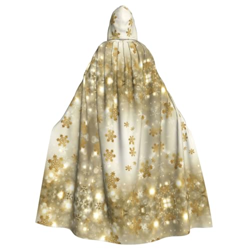 OTTKGGA Goldener Seidenumhang mit Kapuze, Zauberer-Umhang, Sensenmann, Vampir-Party, Halloween, Erwachsene, Cosplay, Bühnenkostüme OTTKGGA Goldener Seidenumhang mit Kapuze, Zauberer-Umhang, Sensenmann, Vampir-Party, Halloween, Erwachsene, Cosplay, Bühnenkostüme von OTTKGGA
