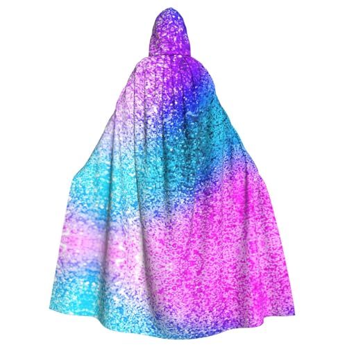 OTTKGGA Kapuzenumhang mit Glitzer-Pailletten, Zauberer-Umhang, Sensenmann, Vampir-Party, Halloween, Erwachsene, Cosplay, Bühnenkostüme OTTKGGA Kapuzenumhang mit Glitzer-Pailletten, Zauberer-Umhang, Sensenmann, Vampir-Party, Halloween, Erwachsene, Cosplay, Bühnenkostüme von OTTKGGA