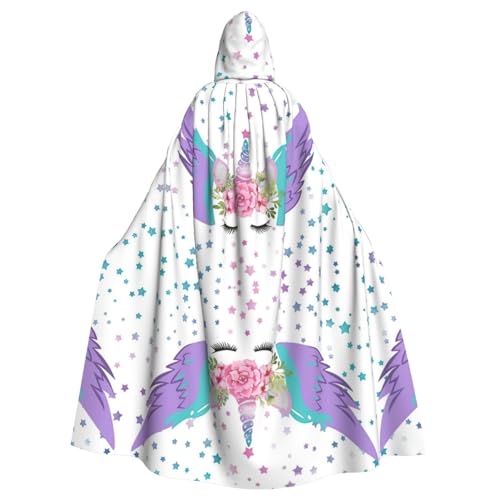 OTTKGGA Lila Flügel Kapuzenumhang Zauberer Umhang Sensenmann Vampir Party Halloween Erwachsene Cosplay Bühne Kostüme OTTKGGA Lila Flügel Kapuzenumhang Zauberer Umhang Sensenmann Vampir Party Halloween Erwachsene Cosplay Bühne Kostüme von OTTKGGA