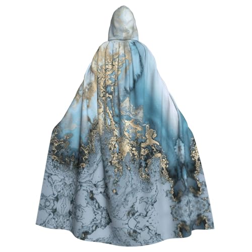 OTTKGGA Marmor Kapuzenumhang Zauberer Umhang Sensenmann Vampir Party Halloween Erwachsene Cosplay Bühne Kostüme OTTKGGA Marmor Kapuzenumhang Zauberer Umhang Sensenmann Vampir Party Halloween Erwachsene Cosplay Bühne Kostüme von OTTKGGA