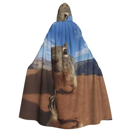 OTTKGGA Maus-Kapuzenumhang Zauberer Umhang Sensenmann Vampir Party Halloween Erwachsene Cosplay Bühnenkostüme OTTKGGA Maus-Kapuzenumhang Zauberer Umhang Sensenmann Vampir Party Halloween Erwachsene Cosplay Bühnenkostüme von OTTKGGA