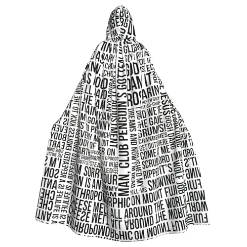 OTTKGGA Spielzitate Kapuzenumhang Zauberer Umhang Sensenmann Vampir Party Halloween Erwachsene Cosplay Bühne Kostüme OTTKGGA Spielzitate Kapuzenumhang Zauberer Umhang Sensenmann Vampir Party Halloween Erwachsene Cosplay Bühne Kostüme von OTTKGGA