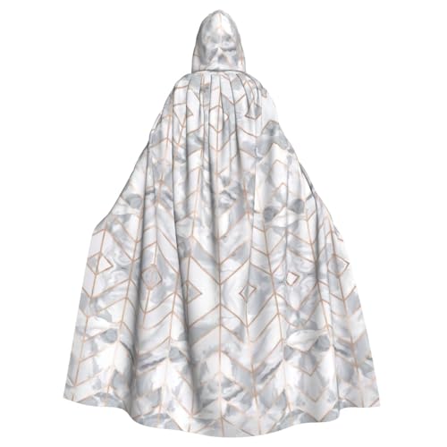 OTTKGGA Umhang mit Kapuze in Rotgold, Marmor-Design, Zauberer, Umhang, Sensenmann, Vampir-Party, Halloween, Erwachsene, Cosplay, Bühnenkostüme OTTKGGA Umhang mit Kapuze in Rotgold, Marmor-Design, Zauberer, Umhang, Sensenmann, Vampir-Party, Halloween, Erwachsene, Cosplay, Bühnenkostüme von OTTKGGA