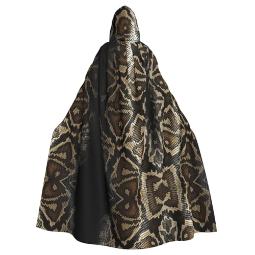 OTTKGGA Umhang mit Schlangenhaut, Zauberer-Umhang, Sensenmann, Vampir-Party, Halloween, Erwachsene, Cosplay, Bühnenkostüme OTTKGGA Umhang mit Schlangenhaut, Zauberer-Umhang, Sensenmann, Vampir-Party, Halloween, Erwachsene, Cosplay, Bühnenkostüme von OTTKGGA