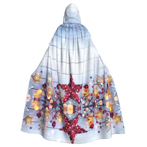OTTKGGA Weihnachtliche Atmosphäre Kapuzenumhang Zauberer Umhang Sensenmann Vampir Party Halloween Erwachsene Cosplay Bühne Kostüme OTTKGGA Weihnachtliche Atmosphäre Kapuzenumhang Zauberer Umhang Sensenmann Vampir Party Halloween Erwachsene Cosplay Bühne Kostüme von OTTKGGA