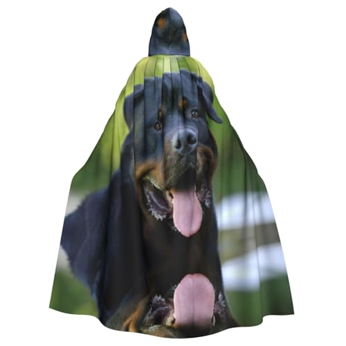 Rottweiler Tapete, Kapuzenumhang, Zauberer-Umhang, Sensenmann, Vampir-Party, Halloween, Erwachsene, Cosplay, Bühnenkostüme Rottweiler Tapete, Kapuzenumhang, Zauberer-Umhang, Sensenmann, Vampir-Party, Halloween, Erwachsene, Cosplay, Bühnenkostüme von OTTKGGA