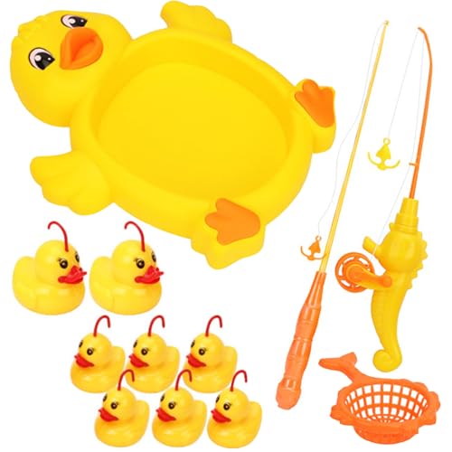 12 Stück Gelbe Ente Badewannenspielzeug, Plastikenten, Enten Angeln, Badespielzeug Quietscheentchen, Schwimmend Und Quietschend, für Kleinkinder Lernspielzeug 12 Stück Gelbe Ente Badewannenspielzeug, Plastikenten, Enten Angeln, Badespielzeug Quietscheentchen, Schwimmend Und Quietschend, für Kleinkinder Lernspielzeug von OUCONGK