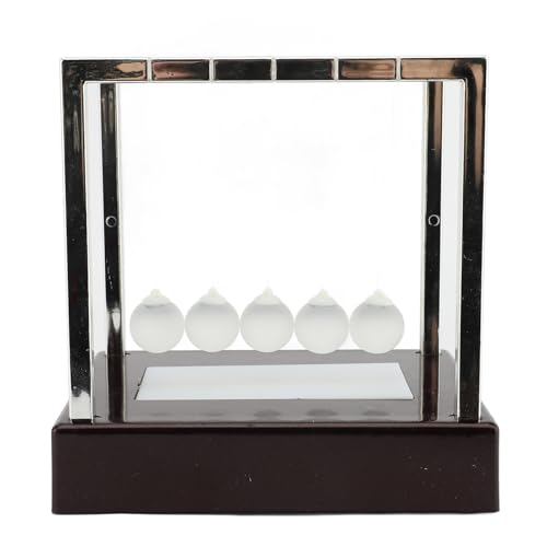 Newtons Cradle Desk Spielzeug für Wissenschaftsliebhaber mit Robustem Design Dauerhafter Genuss für Studenten von OUCRIY