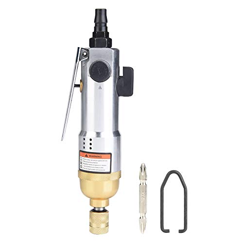 OUCRIY Pneumatischer Schraubendreher mit doppelter Stromversorgung, 1/4 Zoll, rechts, industriell, 8000 bis 10500 U/min, umkehrbarer Schraubendreher von OUCRIY