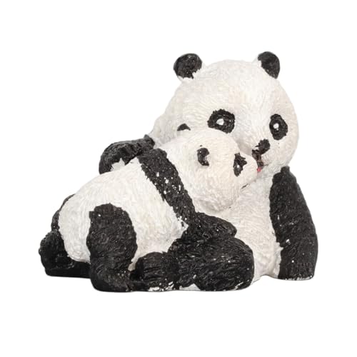 Panda-Statue, innovativ, dekorativ, handbemalt, Mini-Panda-Figur für Garten, Außenbereich, Haus, Auto Panda-Statue, innovativ, dekorativ, handbemalt, Mini-Panda-Figur für Garten, Außenbereich, Haus, Auto von OUCRIY