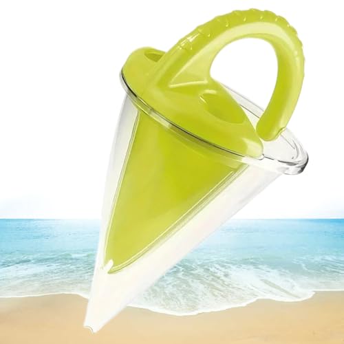 OUDIOHAI Sand and Beach Toys, Sandspielzeug mit Trichter, Spilled Funnel Water Mixing Toy for Spectacular Creations, Castle Kit, Water Table Playset, Outdoor Sandpit Game (Grün) von OUDIOHAI