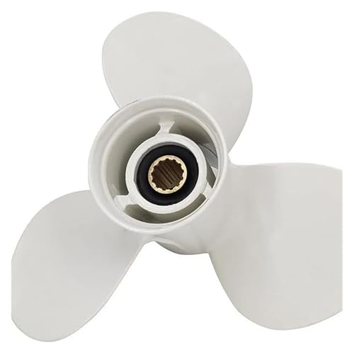 11 5/8 × 11-G Schiffspropeller, geeignet for Außenbordmotor T25 30 PS 40 PS 55 PS 60 PS, Ersatz 663-45947-02-EL, 13 Spline-Zähne Ersetzen Sie Ihre Stütze 11 5/8 × 11-G Schiffspropeller, geeignet for Außenbordmotor T25 30 PS 40 PS 55 PS 60 PS, Ersatz 663-45947-02-EL, 13 Spline-Zähne Ersetzen Sie Ihre Stütze von OUHFCASN