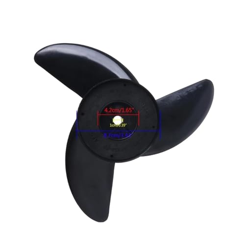 3-Blatt Propeller Motoren Welle for ET34 ET44 ET54 Elektrische Boot Ersetzen Sie Ihre Stütze von OUHFCASN