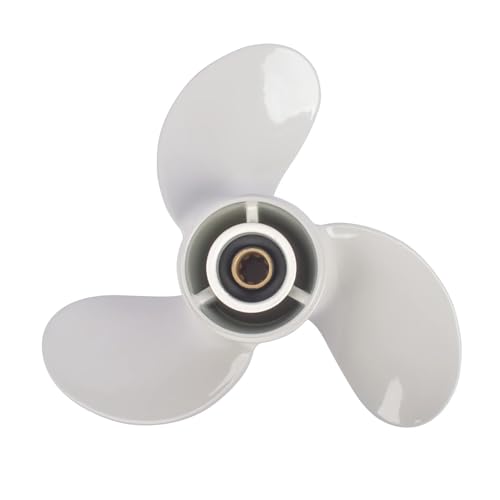 AP02 9 1/4'' X 12'' Außenborder Propeller for 9,9 15 HP F9.9 F15 F20 Rechts Rotation 3 Klinge 683-45941-00-EL Ersetzen Sie Ihre Stütze AP02 9 1/4'' X 12'' Außenborder Propeller for 9,9 15 HP F9.9 F15 F20 Rechts Rotation 3 Klinge 683-45941-00-EL Ersetzen Sie Ihre Stütze von OUHFCASN