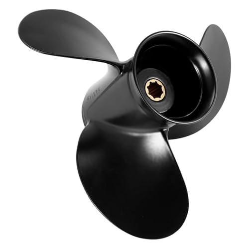 Aluminium Boot Außenborder Propeller 9X10 1/2 8 Spline Zahn 3 Klinge Propeller Ersetzen Sie Ihre Stütze Aluminium Boot Außenborder Propeller 9X10 1/2 8 Spline Zahn 3 Klinge Propeller Ersetzen Sie Ihre Stütze von OUHFCASN