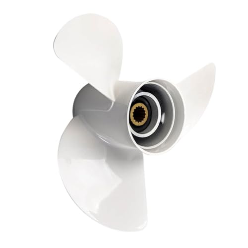 Aluminiumlegierung Propell for Propeller Prop 50 60 70hp Außenborder 13 1/4 X 17-KP Ersetzen Sie Ihre Stütze Aluminiumlegierung Propell for Propeller Prop 50 60 70hp Außenborder 13 1/4 X 17-KP Ersetzen Sie Ihre Stütze von OUHFCASN