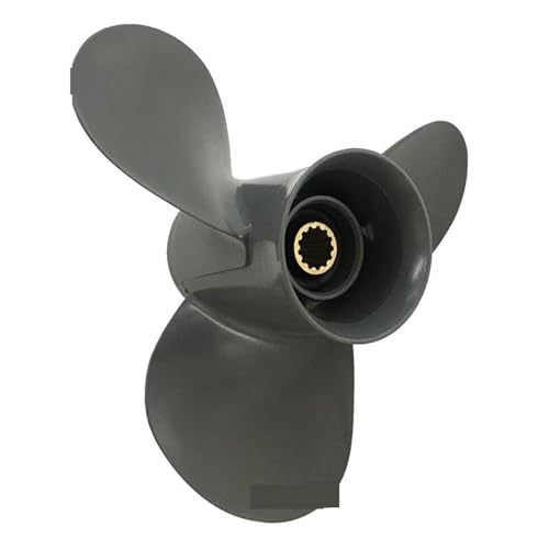 Außenborder Boot Propeller 11x17 13 Zahn Splines Aluminium Marine Propeller Ersetzen Sie Ihre Stütze Außenborder Boot Propeller 11x17 13 Zahn Splines Aluminium Marine Propeller Ersetzen Sie Ihre Stütze von OUHFCASN