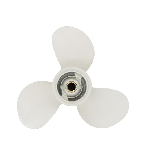 Außenbordpropeller for 20 PS, 25 PS, 30 PS, 9 7/8 x 11 1/4 Zoll, Bootsmotor, Aluminiumlegierung, Schraube, 3 Klingen, 10 Spline, 664-45947-01-EL Ersetzen Sie Ihre Stütze Außenbordpropeller for 20 PS, 25 PS, 30 PS, 9 7/8 x 11 1/4 Zoll, Bootsmotor, Aluminiumlegierung, Schraube, 3 Klingen, 10 Spline, 664-45947-01-EL Ersetzen Sie Ihre Stütze von OUHFCASN