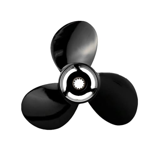 Außenbordpropeller for 35 PS, 40 PS, 50 PS, 55 PS, 11 5/8 x 12, Bootsmotor, Aluminiumlegierung, Schraube, Schiffsmotor, 3 Klingen, 13 Spline Ersetzen Sie Ihre Stütze Außenbordpropeller for 35 PS, 40 PS, 50 PS, 55 PS, 11 5/8 x 12, Bootsmotor, Aluminiumlegierung, Schraube, Schiffsmotor, 3 Klingen, 13 Spline Ersetzen Sie Ihre Stütze von OUHFCASN