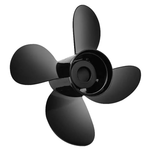 Außenbordpropeller for Boote, Ersatz for 48-8M0084494, 4-Blatt 14 1/2 X 17 2-Takt Ersetzen Sie Ihre Stütze von OUHFCASN