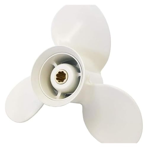 Bootspropeller aus Aluminium for 9,9 PS 15 PS Außenbordmotor, Propellerteile 63V-45952-00-EL (9 1/4 x 10-J) Ersetzen Sie Ihre Stütze von OUHFCASN