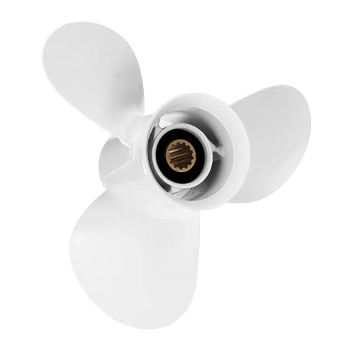 for 40-60 Marine Propeller 11 X 15-G Boot ßenborder 663-45943-02-EL Aluminium Weiß 3 Klinn 13 Spline Zahn Ersetzen Sie Ihre Stütze for 40-60 Marine Propeller 11 X 15-G Boot ßenborder 663-45943-02-EL Aluminium Weiß 3 Klinn 13 Spline Zahn Ersetzen Sie Ihre Stütze von OUHFCASN