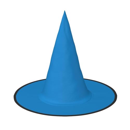 Einfarbiger blauer Halloween-Hexenhut, 2 Stück, bequem und langlebig, geeignet für Partys, Rollenspiele und Karneval Einfarbiger blauer Halloween-Hexenhut, 2 Stück, bequem und langlebig, geeignet für Partys, Rollenspiele und Karneval von OUInbvv
