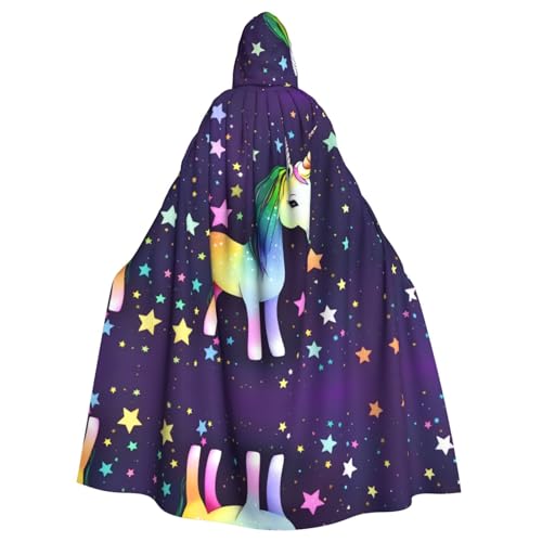 OUInbvv One-horse star Kapuzenumhang für Erwachsene, mit durchgehender Breite, perfekt für Maskerade, Karneval und Mottopartys OUInbvv One-horse star Kapuzenumhang für Erwachsene, mit durchgehender Breite, perfekt für Maskerade, Karneval und Mottopartys von OUInbvv