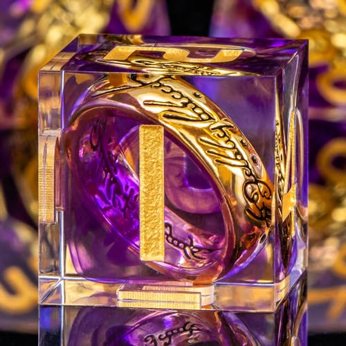 OUKELANWO Dungeons and Dragons Würfel mit Geschenkbox von OUKELANWO