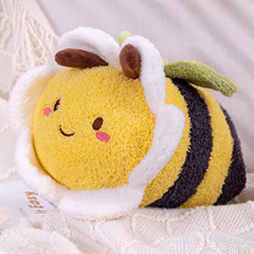 OUKEYI 30,5 cm großes Bienen-Plüschtier, kuscheliges Bienenkissen, weiches Honigbienen-Umarmungskissen, Plüschpuppe, Geschenk für Kindergeburtstag, Weihnachten, Valentinstag OUKEYI 30,5 cm großes Bienen-Plüschtier, kuscheliges Bienenkissen, weiches Honigbienen-Umarmungskissen, Plüschpuppe, Geschenk für Kindergeburtstag, Weihnachten, Valentinstag von OUKEYI