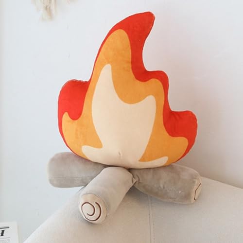 OUKEYI 27 cm großes Plüschtier, weiches künstliches Feuerflammen-Kissen, künstliches Feuerholz, Plüschkissen für Outdoor, Camping, Raumdekoration, Kinder, angenehm überraschte Geschenke OUKEYI 27 cm großes Plüschtier, weiches künstliches Feuerflammen-Kissen, künstliches Feuerholz, Plüschkissen für Outdoor, Camping, Raumdekoration, Kinder, angenehm überraschte Geschenke von OUKEYI