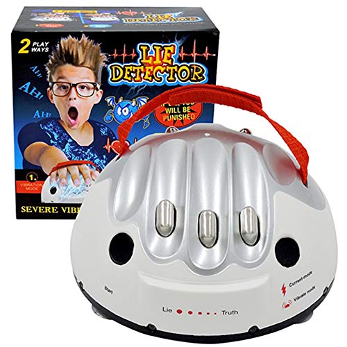 OUKEYI Micro Electric Shock Lie Detektor, Shocking Liar Party Game Interessant True or Dare Game Lie Detector Joke Toys Polygraph Entertainment Shock Game von OUKEYI