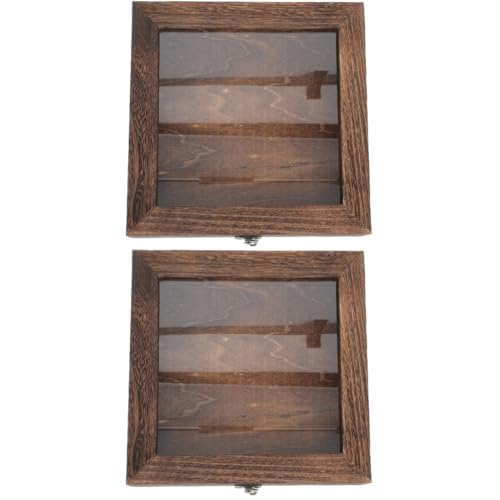 2 Stk Kästchen mit Insektenproben Vakuum Probenbetrachter Baseball-Vitrine Vitrine für Entomologie Zuschauer display box staubschutz Präparatekoffer aus Holz Acryl OUNONA 2 Stk Kästchen mit Insektenproben Vakuum Probenbetrachter Baseball-Vitrine Vitrine für Entomologie Zuschauer display box staubschutz Präparatekoffer aus Holz Acryl OUNONA von OUNONA