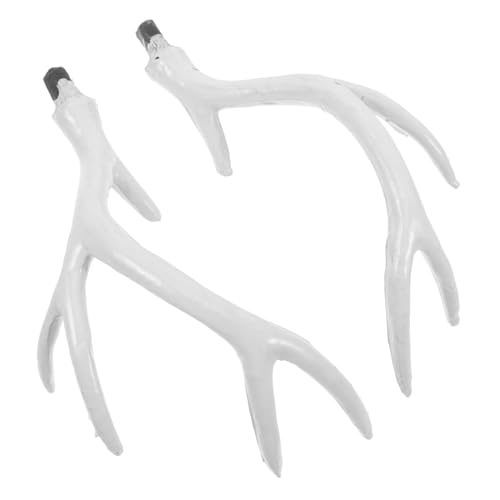 OUNONA 1 Paar Künstliche Geweihe Haaraccessoire für Diy Weihnachtsdeko Dekohorn Kopfschmuck für Partys Geburtstagsfeiern und Makeup Events Einfach zu Verwenden und Kreativ Gestalten OUNONA 1 Paar Künstliche Geweihe Haaraccessoire für Diy Weihnachtsdeko Dekohorn Kopfschmuck für Partys Geburtstagsfeiern und Makeup Events Einfach zu Verwenden und Kreativ Gestalten von OUNONA