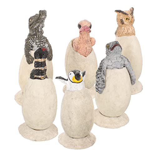 OUNONA Realistische Dinosaurier Spielzeug Set Jungen Und Mädchen Tier Modell Spielzeug Wachsende Eier von OUNONA
