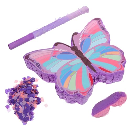 OUNONA 1 Satz Pinata mit Schmetterlingsmotiv Geburtstag Piñata Schmetterlingspinata Mädchen Piñata Pinatas für Geburtstagsfeier Papier OUNONA 1 Satz Pinata mit Schmetterlingsmotiv Geburtstag Piñata Schmetterlingspinata Mädchen Piñata Pinatas für Geburtstagsfeier Papier von OUNONA